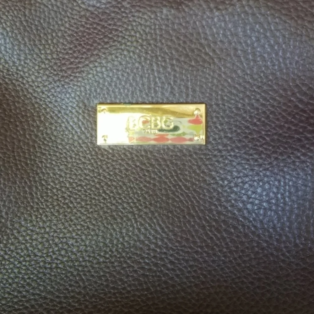 Bcbg leather hobo purse brown great condition